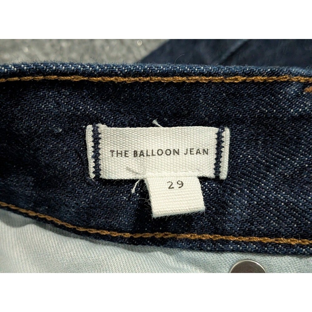 Madewell Balloon Jeans Womens 29 Barrel Leg Denim Blue - Picture 3 of 8